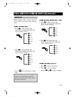 Предварительный просмотр 23 страницы Daewoo DVG-3000N Owner'S Manual