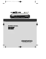 Daewoo DVG-5200S Manual preview