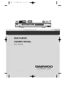 Daewoo DVG-8400N Owner'S Manual preview