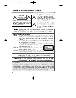 Preview for 3 page of Daewoo DVG-8400N Owner'S Manual