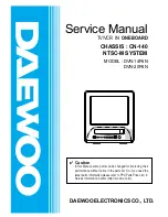 Preview for 1 page of Daewoo DVN-14F6N Service Manual