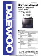 Preview for 1 page of Daewoo DVQ-13H1FCN Service Manual