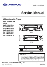 Daewoo DVST1C1WX-BG/D Service Manual preview