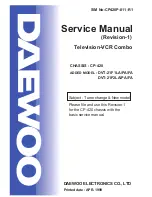 Daewoo DVT-21F1LA Service Manual preview