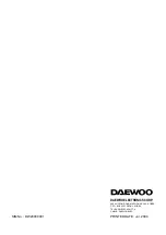 Предварительный просмотр 26 страницы Daewoo DW-1411 Service Manual