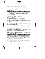 Preview for 4 page of Daewoo DW-2510P Instruction Manual