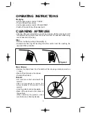 Предварительный просмотр 6 страницы Daewoo DW-2510P Instruction Manual