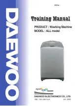 Preview for 1 page of Daewoo DW-3000 Series Training Manual