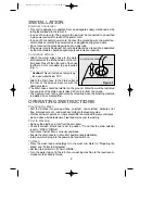 Предварительный просмотр 3 страницы Daewoo DW-3600 Instruction Manual