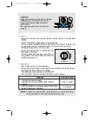 Предварительный просмотр 8 страницы Daewoo DW-3630 Instruction Manual