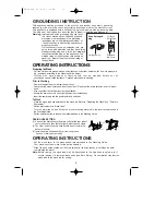 Предварительный просмотр 2 страницы Daewoo DW-444PA Instruction Manual