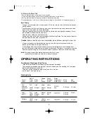 Предварительный просмотр 3 страницы Daewoo DW-444PA Instruction Manual