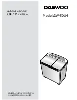 Preview for 2 page of Daewoo DW-500M Instruction Manual