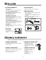 Preview for 6 page of Daewoo DW-500M Instruction Manual