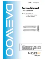 Preview for 1 page of Daewoo DW-Q73D2N-LS Service Manual