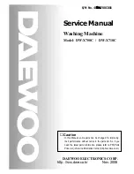 Daewoo DW-X700C Service Manual preview