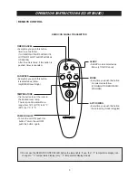 Preview for 5 page of Daewoo DWB-121R Use & Care Manual