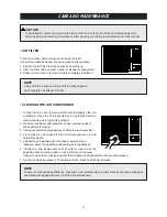 Preview for 11 page of Daewoo DWB-121R Use & Care Manual