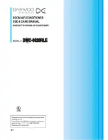 Daewoo DWC-0520RLE Use & Care Manual предпросмотр