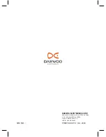 Preview for 37 page of Daewoo DWC-1011W Service Manual