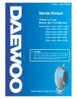 Предварительный просмотр 1 страницы Daewoo DWC-121R Service Manual