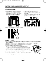 Preview for 4 page of Daewoo DWC-UD1222 Instruction Manual