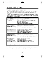 Preview for 22 page of Daewoo DWD-1442 Instruction Manual