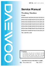 Daewoo DWD-F1011 Service Manual preview