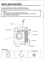 Предварительный просмотр 2 страницы Daewoo DWD-F1221 Instruction Manual