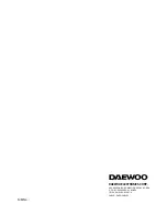 Предварительный просмотр 33 страницы Daewoo DWD-FD1022 Service Manual