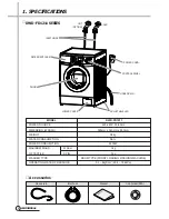 Preview for 3 page of Daewoo DWD-FD1211 Service Manual