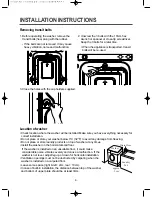 Предварительный просмотр 4 страницы Daewoo DWD-FD147'S Instruction Manual