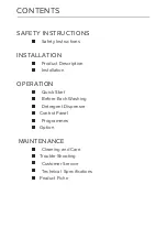 Preview for 40 page of Daewoo DWD-FV2021-4 Owner'S Manual