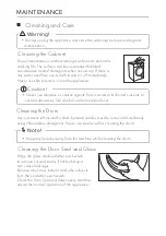 Preview for 67 page of Daewoo DWD-FV2021-4 Owner'S Manual