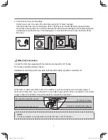 Предварительный просмотр 8 страницы Daewoo DWD-GM1011 User Manual