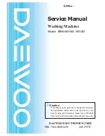 Preview for 1 page of Daewoo DWD-HT1011 Service Manual