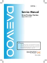 Preview for 1 page of Daewoo DWD-L1021 Service Manual