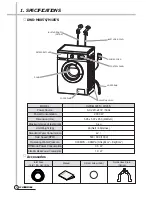 Preview for 3 page of Daewoo DWD-M8051 Service Manual