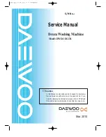 Daewoo DWD-UD123X Service Manual preview