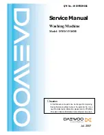 Preview for 1 page of Daewoo DWD-VF80M1 Service Manual