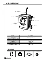 Preview for 3 page of Daewoo DWD-VF80M1 Service Manual