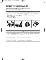 Preview for 9 page of Daewoo DWD-WD1352WC Owner'S Manual