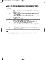 Preview for 17 page of Daewoo DWD-WD1352WC Owner'S Manual