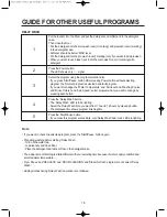 Preview for 18 page of Daewoo DWD-WD1352WC Owner'S Manual