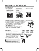 Preview for 4 page of Daewoo DWD-WD1353RC Owner'S Manual