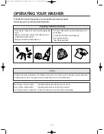 Preview for 10 page of Daewoo DWD-WD3011RR Owner'S Manual