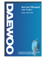 Daewoo DWF-1094 Service Manual preview