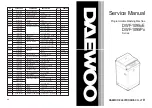 Preview for 36 page of Daewoo DWF-1095 E Series Manual