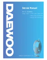 Daewoo DWF-160M Service Manual preview