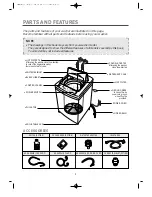 Предварительный просмотр 2 страницы Daewoo DWF-161M Instruction Manual